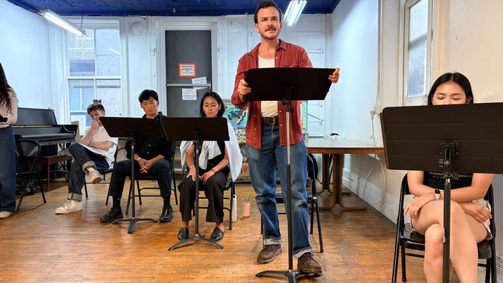 Staged reading at La MaMa, NYC