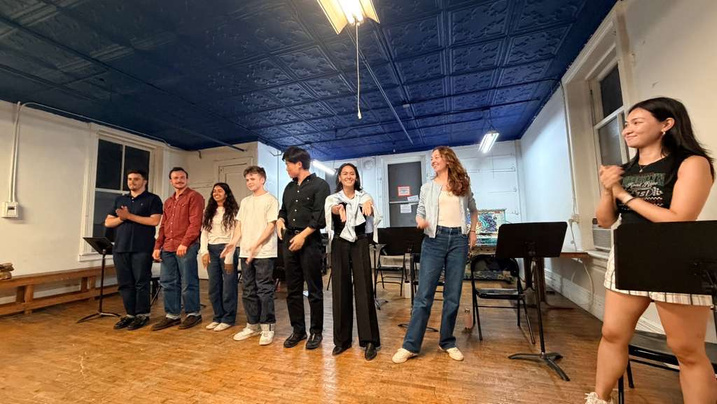 Staged reading at La MaMa, NYC