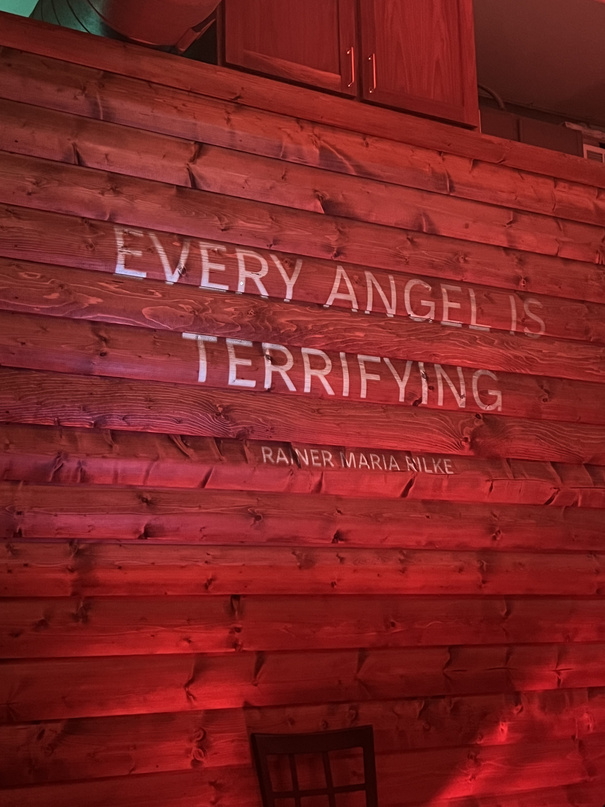 Every angel is terrifying — Rainer Maria Rilke